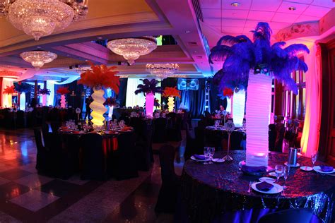 Find all the elements you need in our collection of striking designs and make your masquerade party a rousing success with the right theme and style. Sweet 16 | Russo's on the Bay