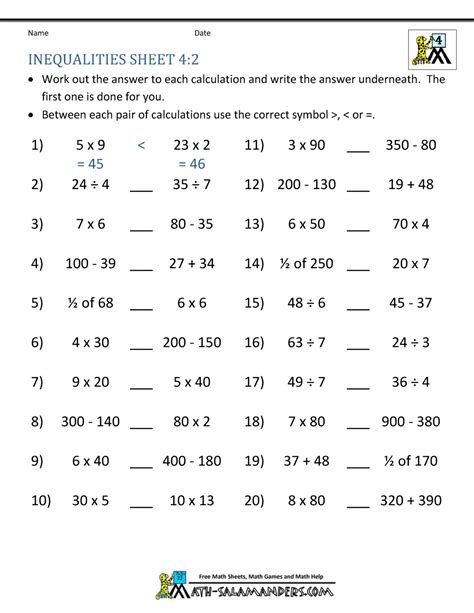 Free 6th Grade Math Worksheets Activity Shelter 6th Grade Math