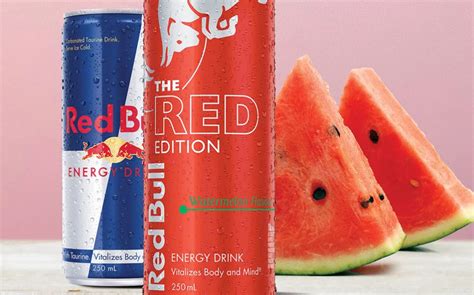 Red Bull Debuts New Limited Edition Watermelon Flavour Red Bull Watermelon Flavors
