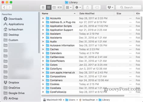How To Access The Library Folder In Your Home Folder On Your Mac