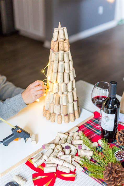 Diy Wine Cork Christmas Tree Kendall Jackson