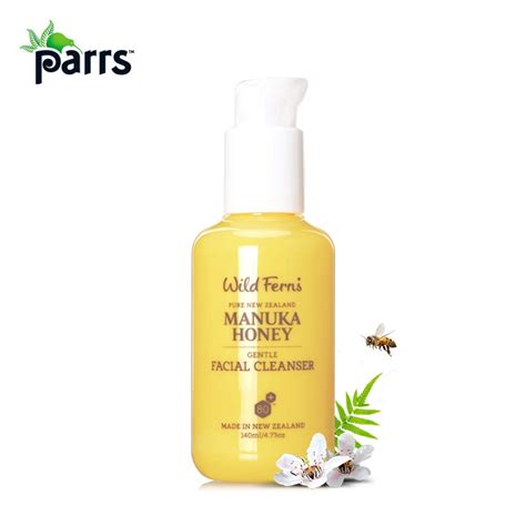 Original Newzealand Parrs Manuka Honey Gentle Facial Cleanser Soothe