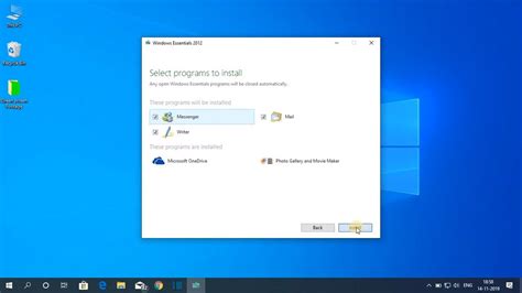 How To Install Windows Essentials On Windows 1110 Youtube