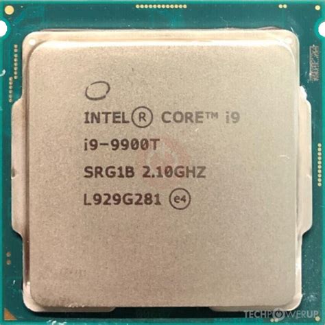 Intel Core I9 9900t Specs Techpowerup Cpu Database