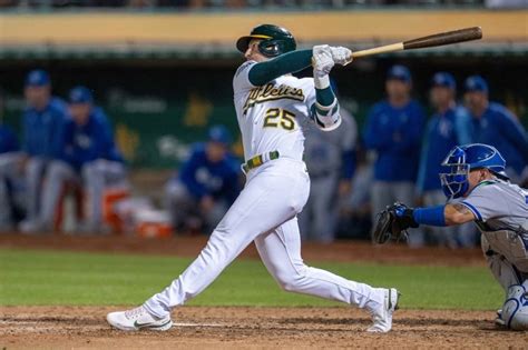 Brent Rooker Leading The Oakland Athletics In Home Runs And Rbis Bvm