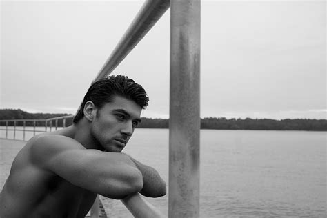 Editorial Of Male Model Zac Mirabelli By Photographer Blake Ballard For