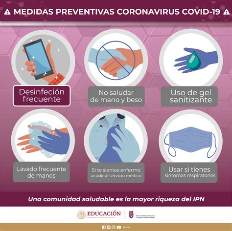 Medidas Preventivas Y Atención Del Covif 19 Ipn Cec Unidad Cancún