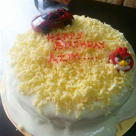 Kek pandan cheese leleh resepi: AnnaBaked@Home: LAVA CHEESE LAYER CAKE (KEK LELEH)