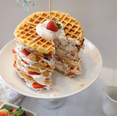 Galentines Day Waffle Cake Recipe And Feminism In Parks And Recreation