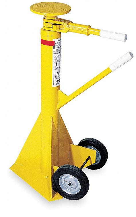 These travel trailer jacks will not fail on you like a normal small car jack would but will take the load without causing any problems to you. DAYTON Trailer Stabilizing Jack, 80,000 lb. Static Load ...