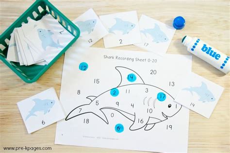 preschool ocean theme math activities pre k pages