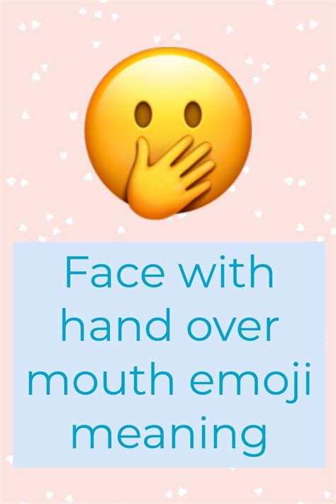 Meaning Emoji With Hands