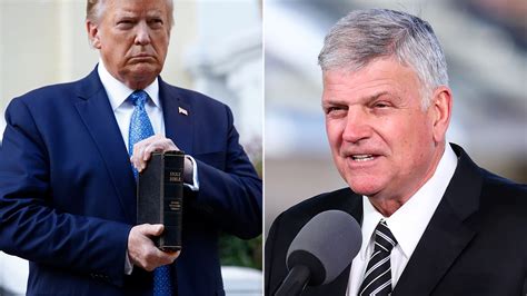 Franklin Graham Not Offended By Trumps Bible Photo Slams Other Clergy