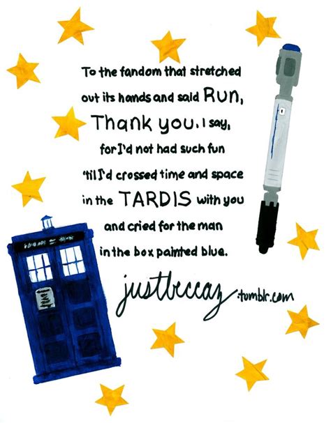 The Doctor Who Tumblr Asked For My Autograph And Here It Is Along