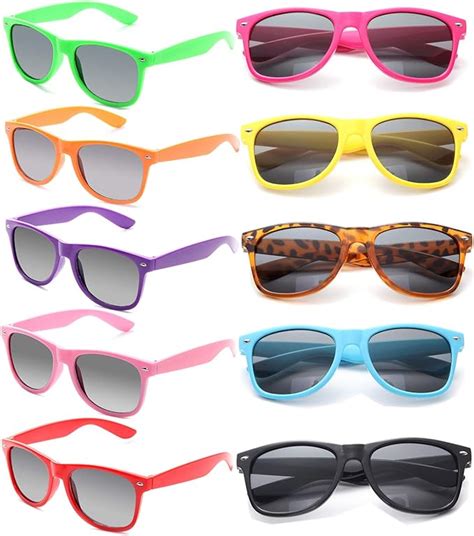 Wholesale Sunglasses Bulk For Adults Party Favors Retro Classic Shades 10 Pack