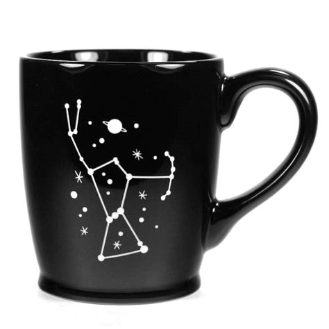 Orion Constellation Coffee Mug Black 16 Oz Microwave