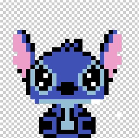 728x724 Disney's Stitch Experiment Lilo Pelekai Pixel Art Png | Stitch