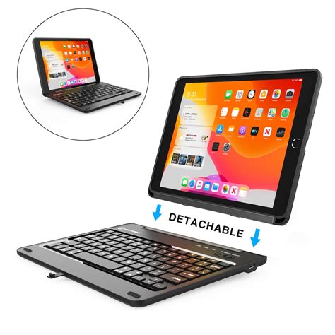 New Trent Ipad Rugged Detachable Keyboard Case For Ipad Etsy