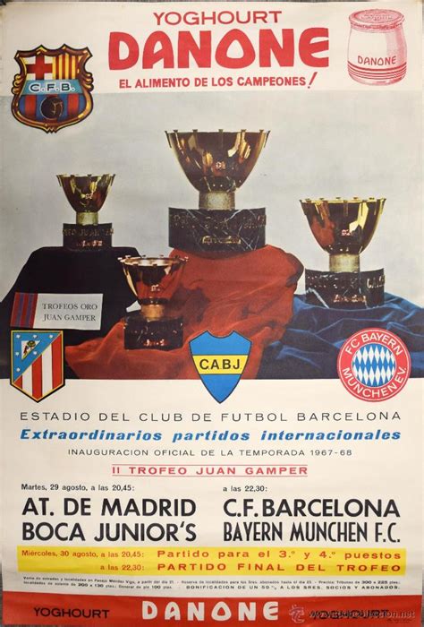 Jun 14, 2021 · el equipo italiano, compañero del barcelona en el proyecto de la superliga, apunta a ser el rival en el gamper tanto en categoría masculina como femenina, según anunció rac1. Cartel ii trofeo juan gamper 1967- 68 fc barcel - Vendido ...