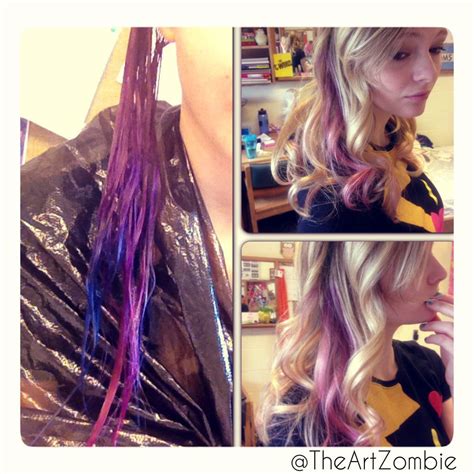 Splat Hair Color Splat Hair Color Colored Hair Tips Hair Color