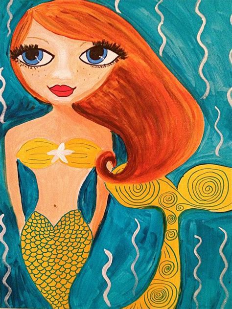 Little Mermaid By Beckyswhimsicalart On Etsy 16000 Mermaid