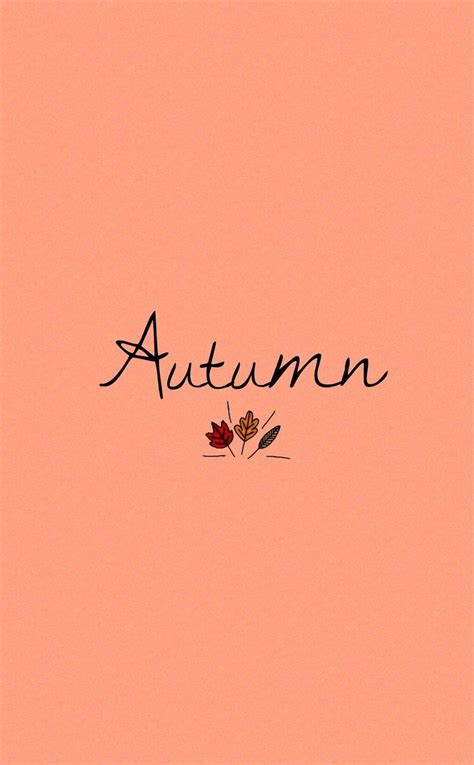 Cute Aesthetic Autumn Wallpapers Wallpaper Cave