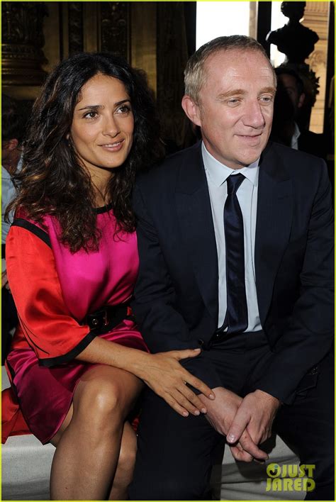 François pinault, a humble country boy who now bestrides the world of luxury goods like a colossus. Salma Hayek: Front Row at Stella McCartney Show!: Photo ...