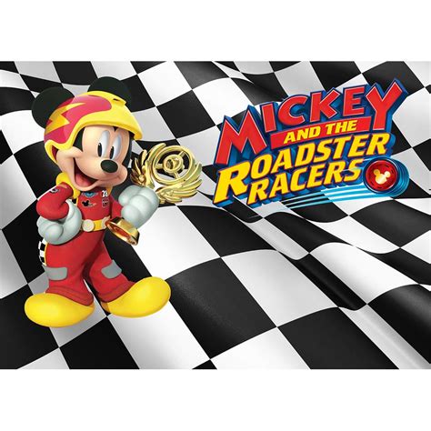 Buy Mickey And The Roadster Racers Background For Photography 7x5ft