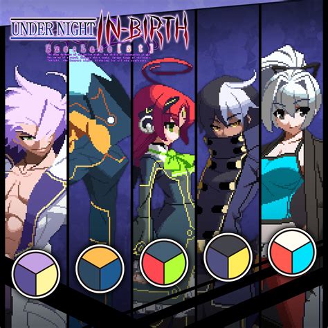 Under Night In Birth Exelate St Additional Character Color 6