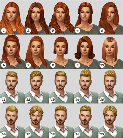 Sims Natural Hair Dump Recolor Archives The Sims Book