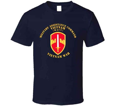 Army Military Assistance Cmd Vietnam Macv Vietnam War T Shirt