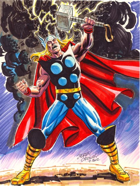 Thor By Jerry Ordway In Brendon And Brian Fraims Our Original Art