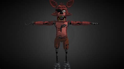 Foxy The Pirate Fox Five Nights At Freddys 1 Download Free 3d