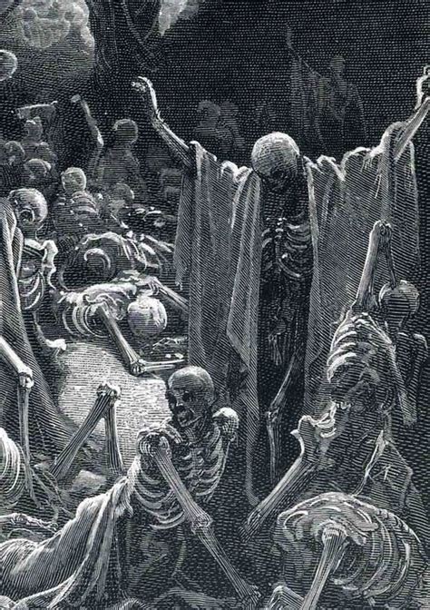 The Vision Of The Valley Of Dry Bones Detail Gustave Dore 1866