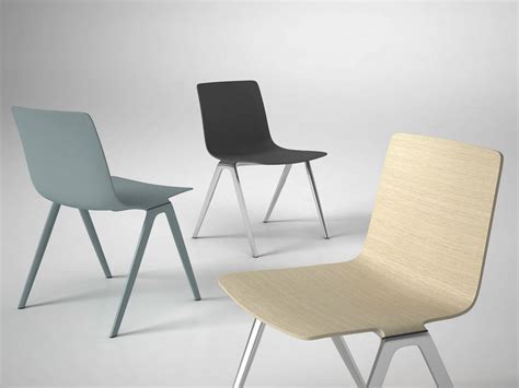 Plastic's durability makes it perfect for dining. Stackable plastic chair A-Chair | Plastic chair By Brunner ...