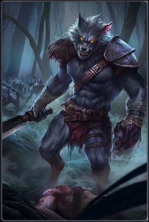 Pin By Si Launch On Characters Werewolf Art Werewolf Mythical