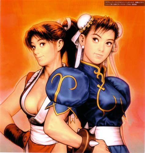 Mori Toshiaki Chun Li Shiranui Mai Capcom Fatal Fury Snk Street Fighter The King Of