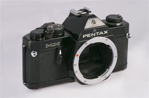 Pentax Mx Black With Motor Drive And Battery Grip