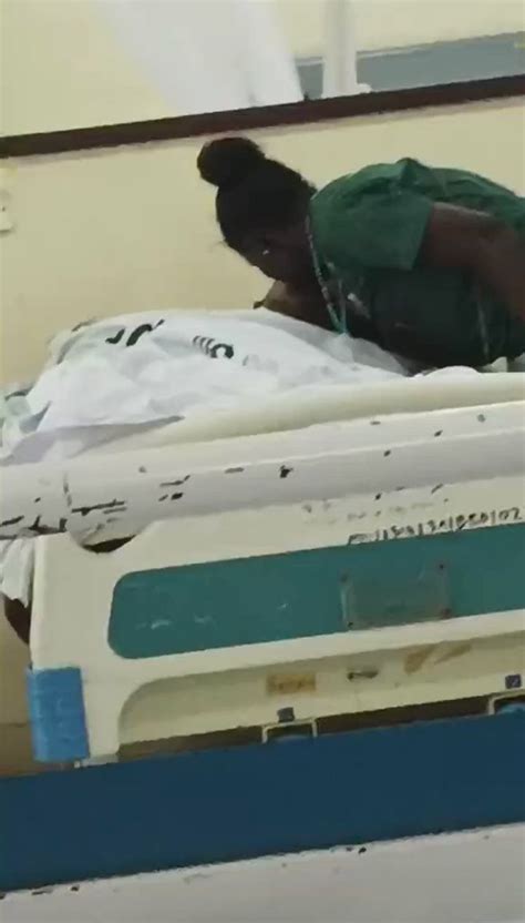 nurse caught kissing male patient in hospital bed video improve news today s breaking news