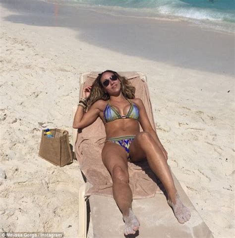 rhonj s melissa gorga shows off amazing bikini body in turks and caicos daily mail online