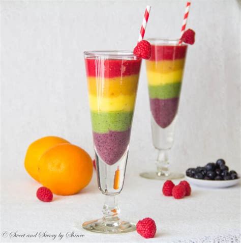 Rainbow Smoothie Sweet And Savory By Shinee