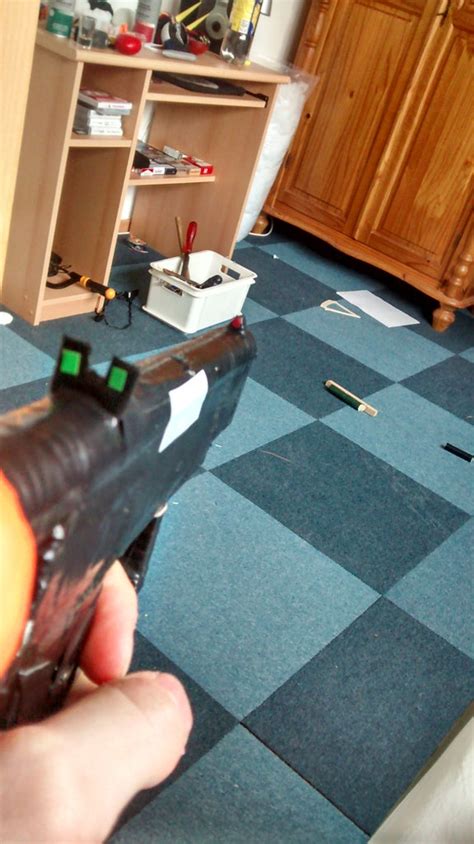 How To Make An Easy Realistic Bb Gun 4 Steps Instructables