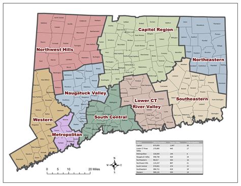 Map Of Ct Towns And Counties World Map