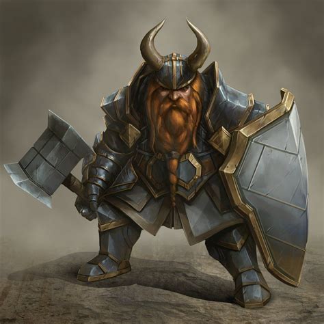 Dwarf Battle Instructor Fantasy Dwarf Fantasy Character Design