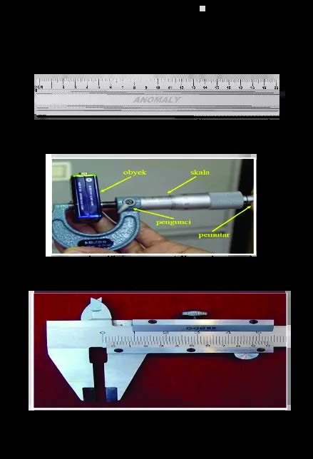 Belajar Menggunakan Alat Ukur Panjang Waktu Masa Listrik Ulya Days