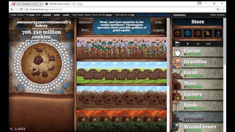 Cookie clicker is an idle clicker game. how to get 100,000 cookies in cookie clicker - YouTube