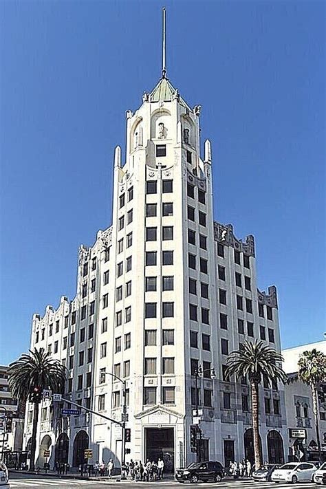 Ca Hollywood First National Bank Building Los Angeles Los Angeles