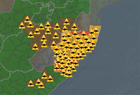 Weather Alert Weather Sa Issues Storm Warning North Coast Courier