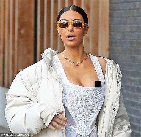 Kim Kardashian Suffers Wardrobe Malfunction