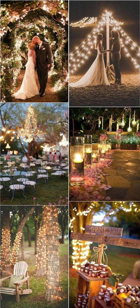 40 Romantic And Whimsical Wedding Lighting Ideas Wedding Lights